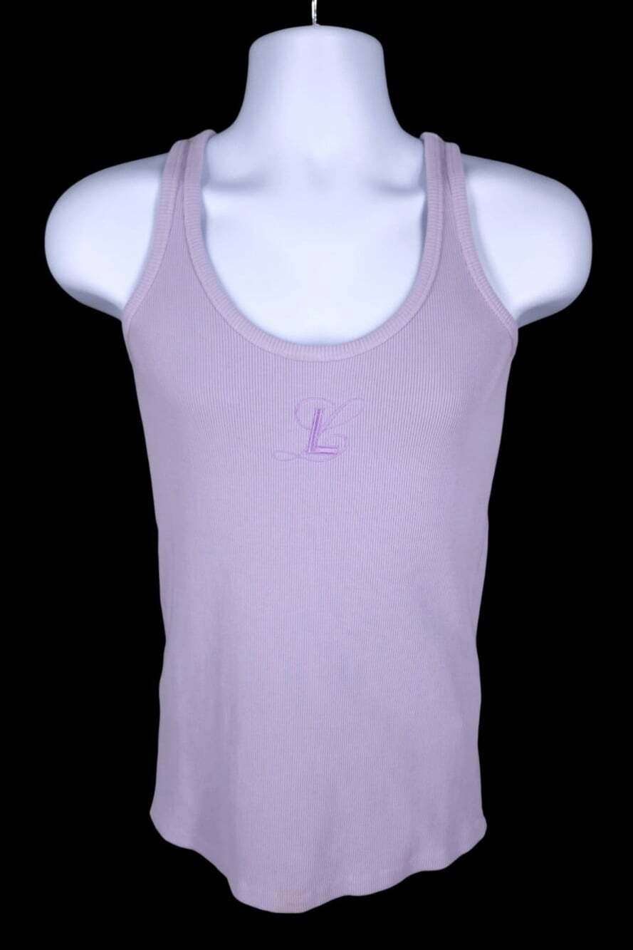 Luar Ribbed Tank Top US XS EU 44 Mens Lilac Purple Knit $95